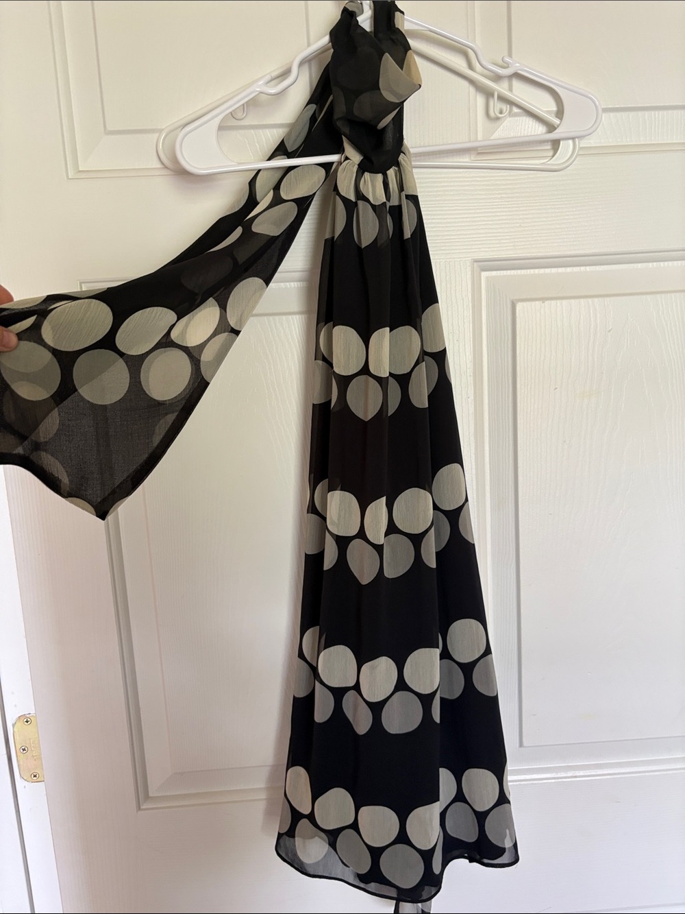 Vintage 1990s Guess Polka Dot halter mini dress